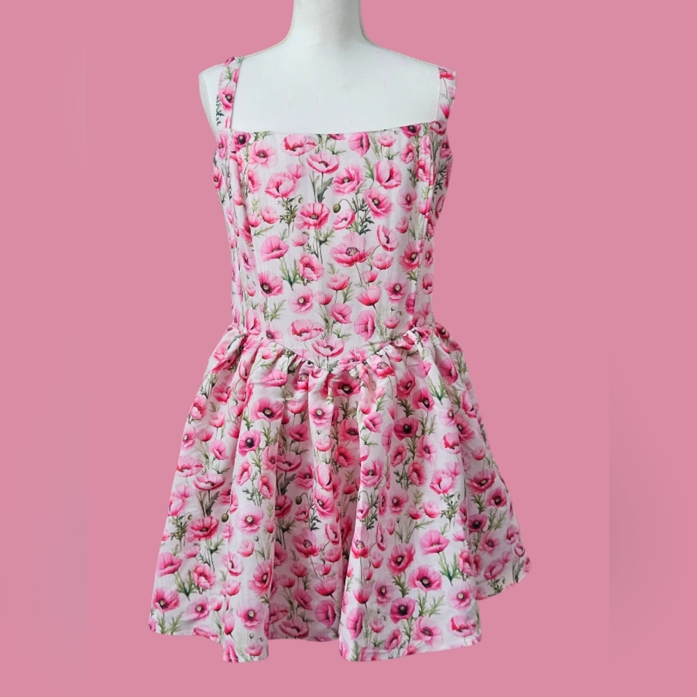 NWT Plus Magic Moves Corset Dress - Floral 2X